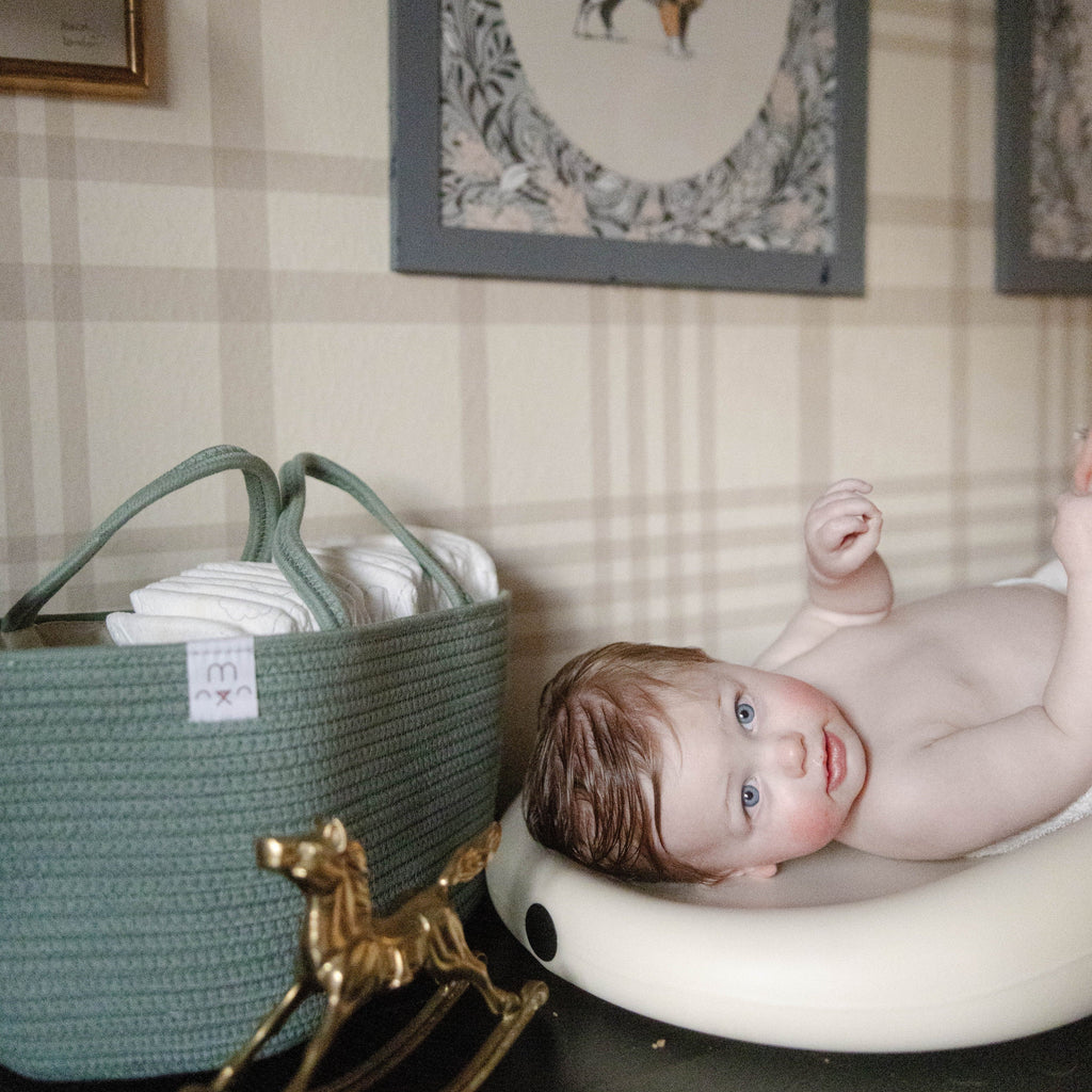 Rope Diaper Caddy