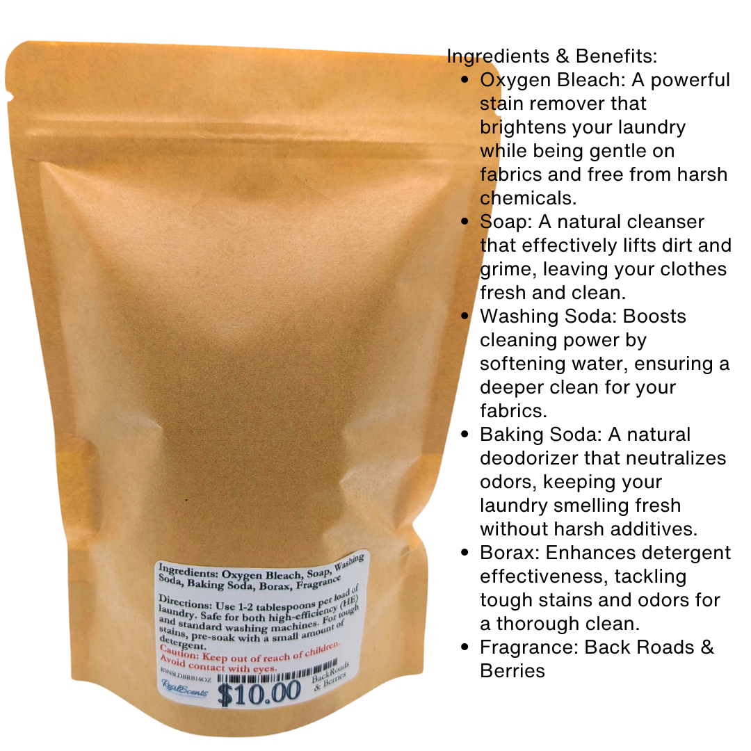 Backroads & Berries™ Laundry Detergent | Southern Fruit Clean – ResilScents™