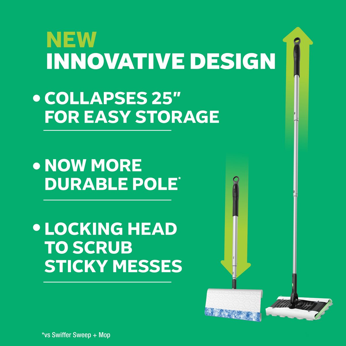 Swiffer Deluxe Sweep + Mop