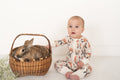 Bunny Crew (Convertible Zip Footies)