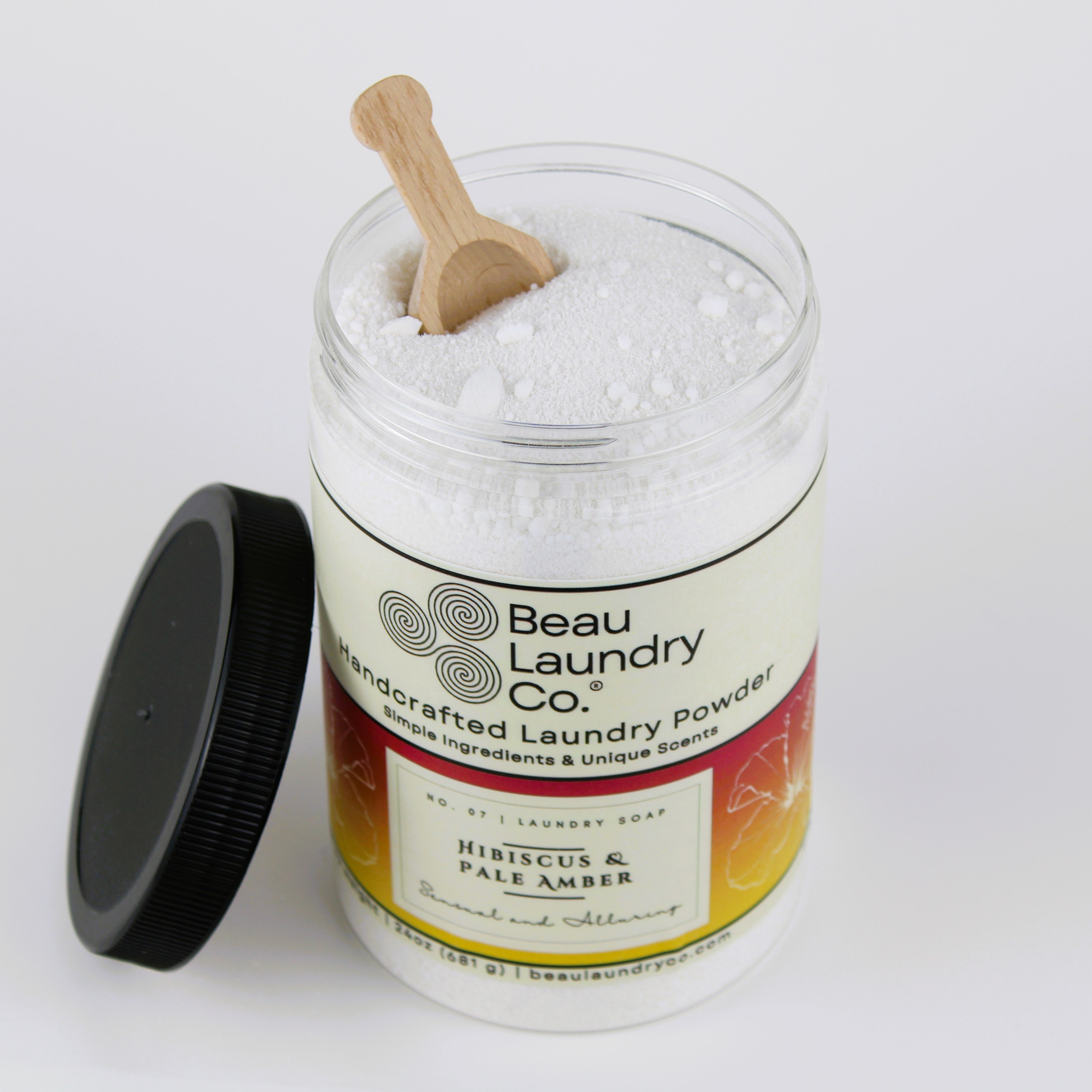 Hibiscus & Pale Amber Scented Laundry Soap