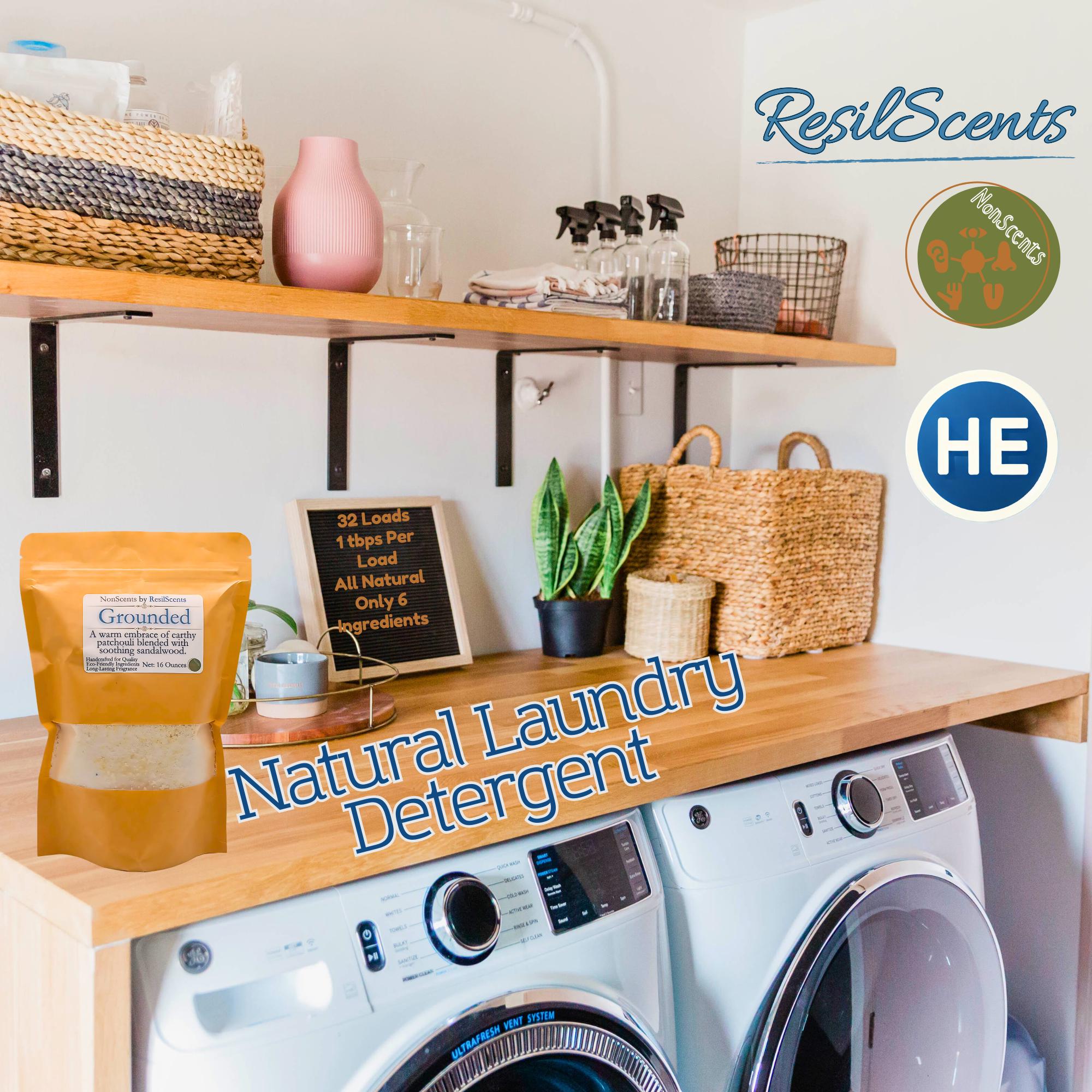 Grounded™ Laundry Detergent – Earthy Woods & Amber | ResilScents™